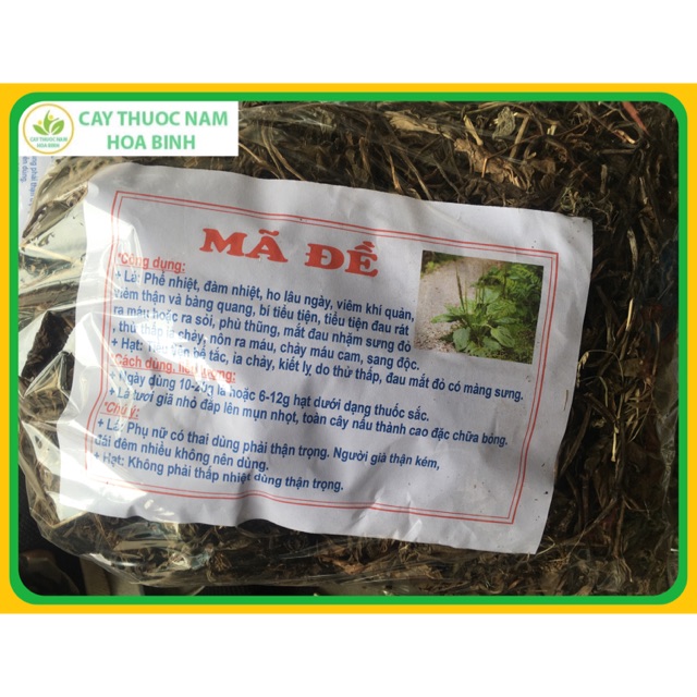 1kg cây mã đề khô thơm sạch