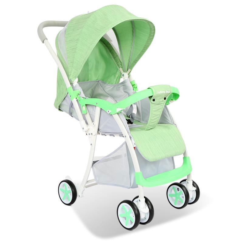 Xe đẩy 2 chiều 4 bánh cao cấp có mái che cho bé, xe đẩy trẻ em chắc chắn hơn xe đẩy ba bánh gấp gọn siêu gọn nhẹ, xe đay em be - mbhang10