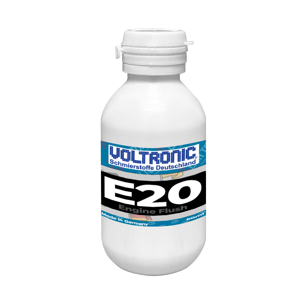 60ml phụ gia vệ sinh súc rửa động cơ Voltronic E20 Engine Flush