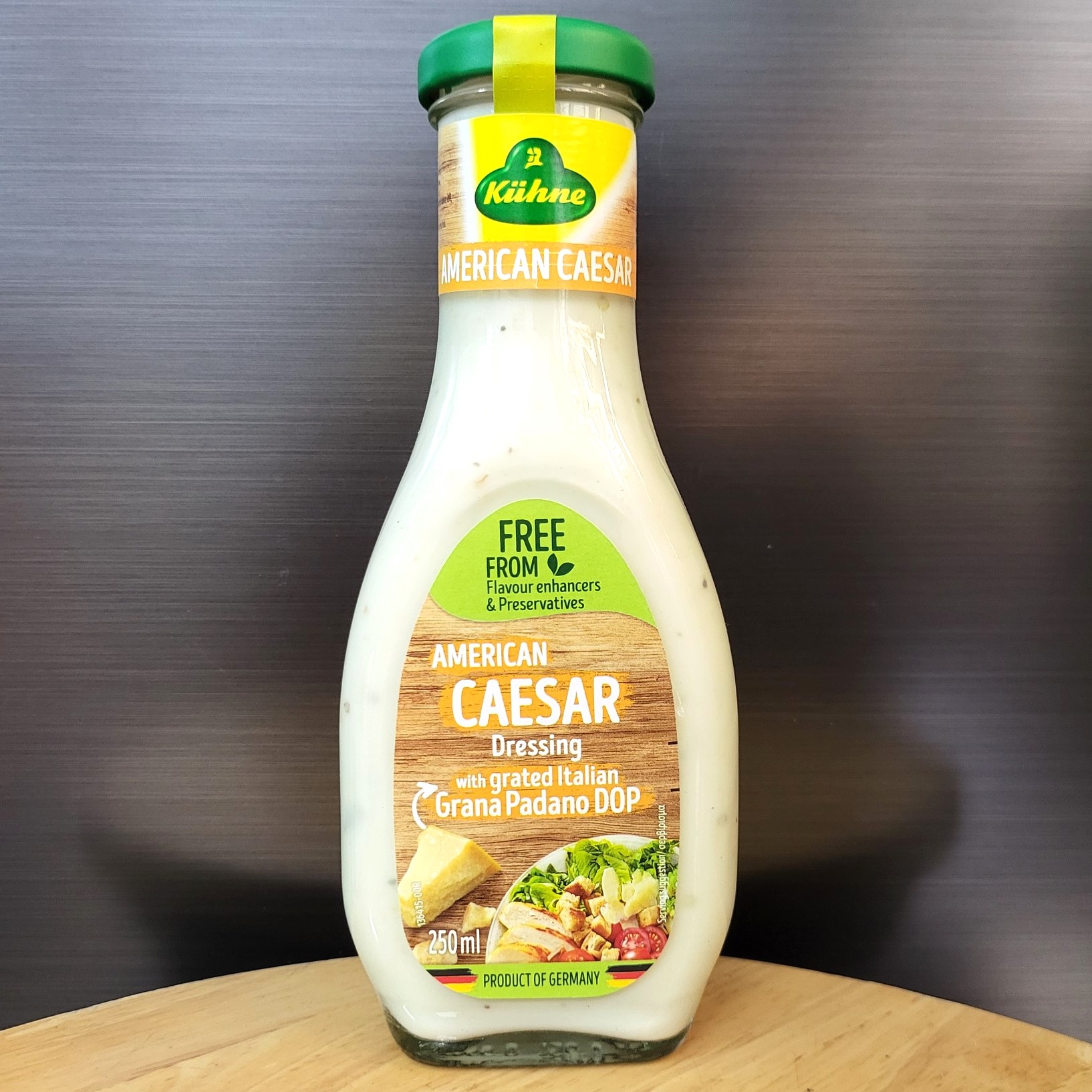 KUEHNE - chai CAESAR 250ml - SỐT TRỘN SALAD KIỂU MỸ / American Caesar Dressing
