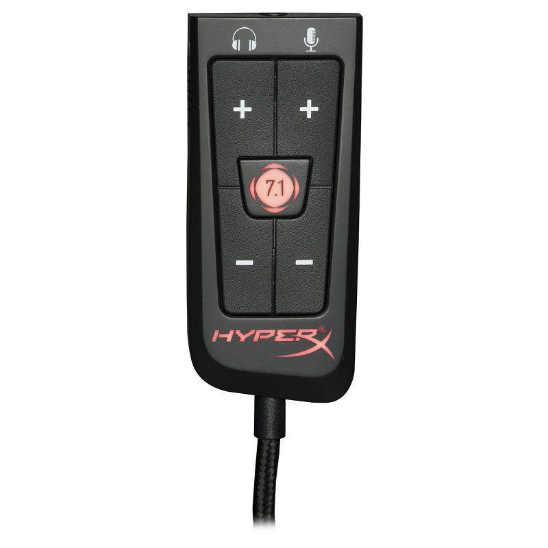 Sound card âm thanh 7.1 của hyperx cloud ii 2 virtual 7.1 surround usb