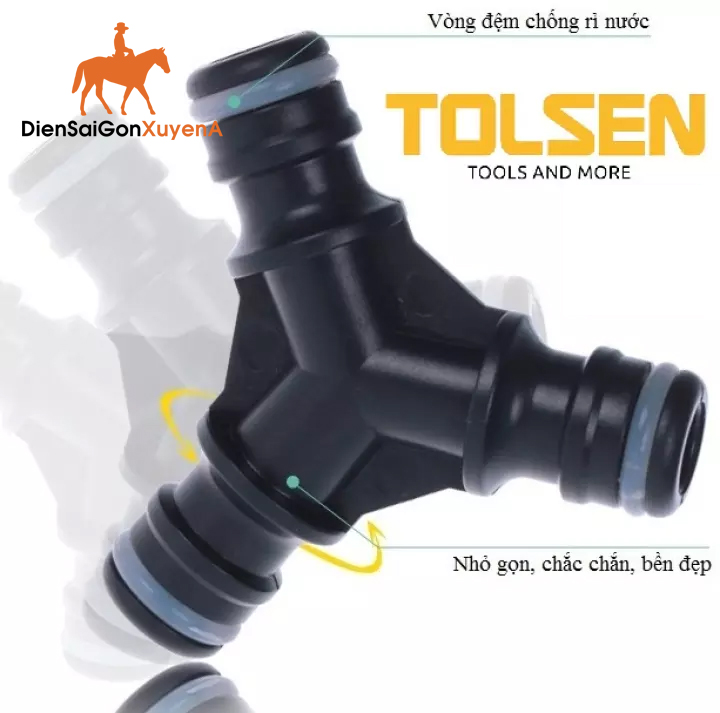Khớp nối nhanh 3 chiều tolsen 57113 - ngô gia tools