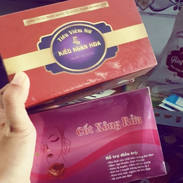 TIÊU VIÊM NỮ HOÀNG SƠN - Hỗ trợ các vấn đề phụ khoa