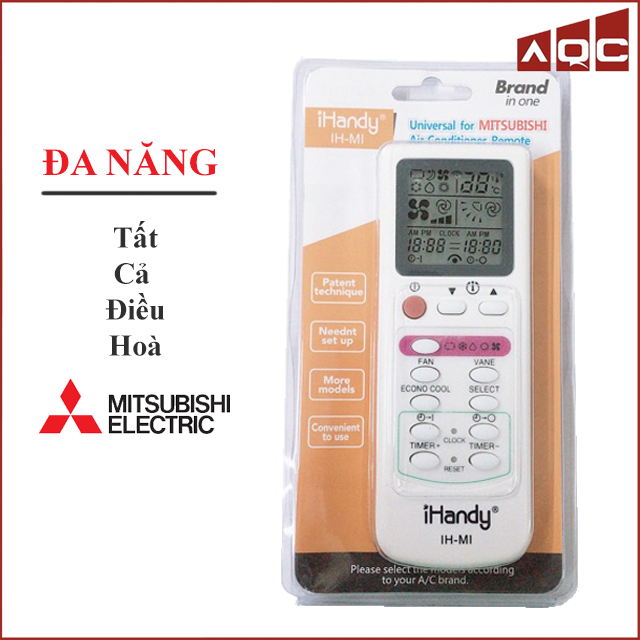 Điều khiển điều hoà mitsubishi đa năng cho tất cả các dòng máy lạnh mitsubishi