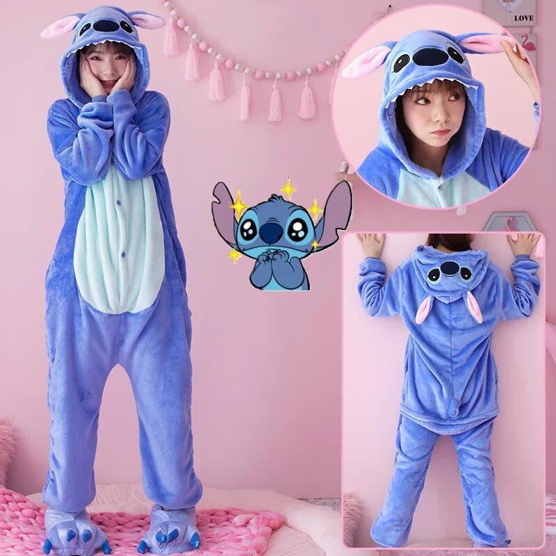 Bộ đồ thú stitch xanh người lớn 💙 bộ đồ thú giá rẻ