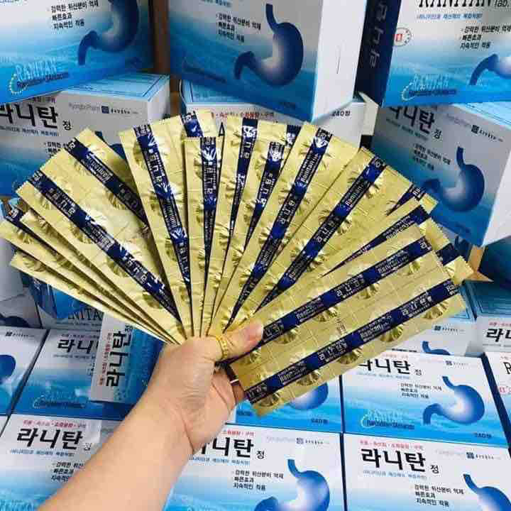 Đau dạ dày hàn quốc hộp 120 viên