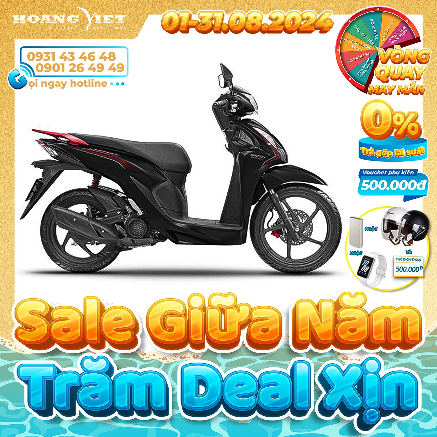 Xe máy honda vision 110cc 2023 - phiên bản thể thao