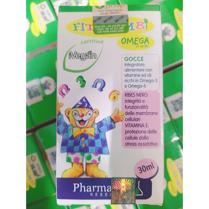 Fitobimbi omega bổ sung DHA cho bé