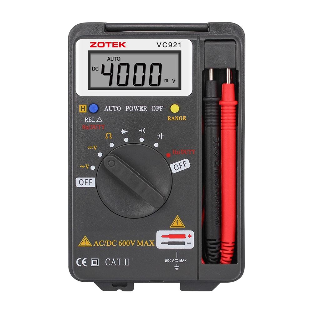 Đồng hồ vạn năng bỏ túi zotek vc921 - bảo hành 12 tháng