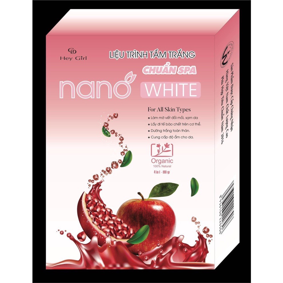 TẮM TRẮNG NANO WHITE MẪU MỚI