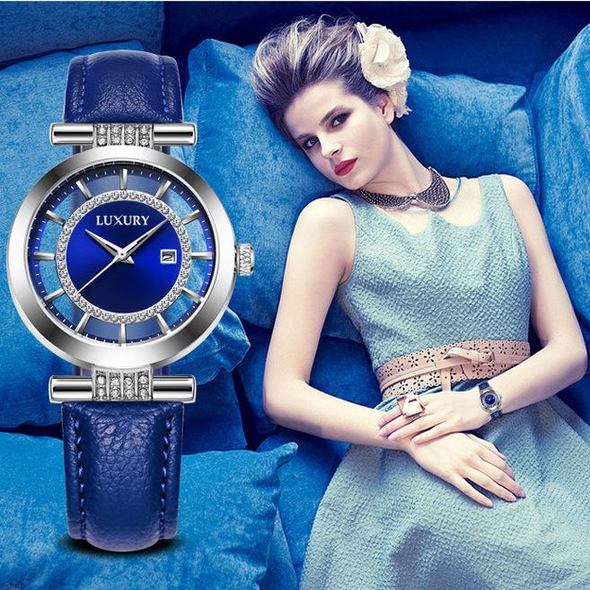 Đồng hồ Nữ LUXURY NACHI - Dây Da Cao Cấp - Hàng nhập Từ Pháp