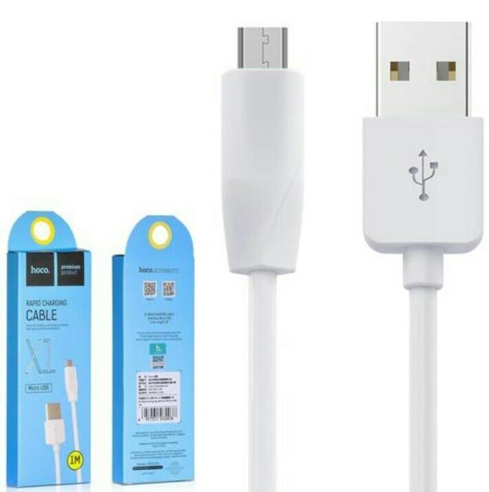 Cáp sạc nhanh micro usb dài 1 mét hoco x1