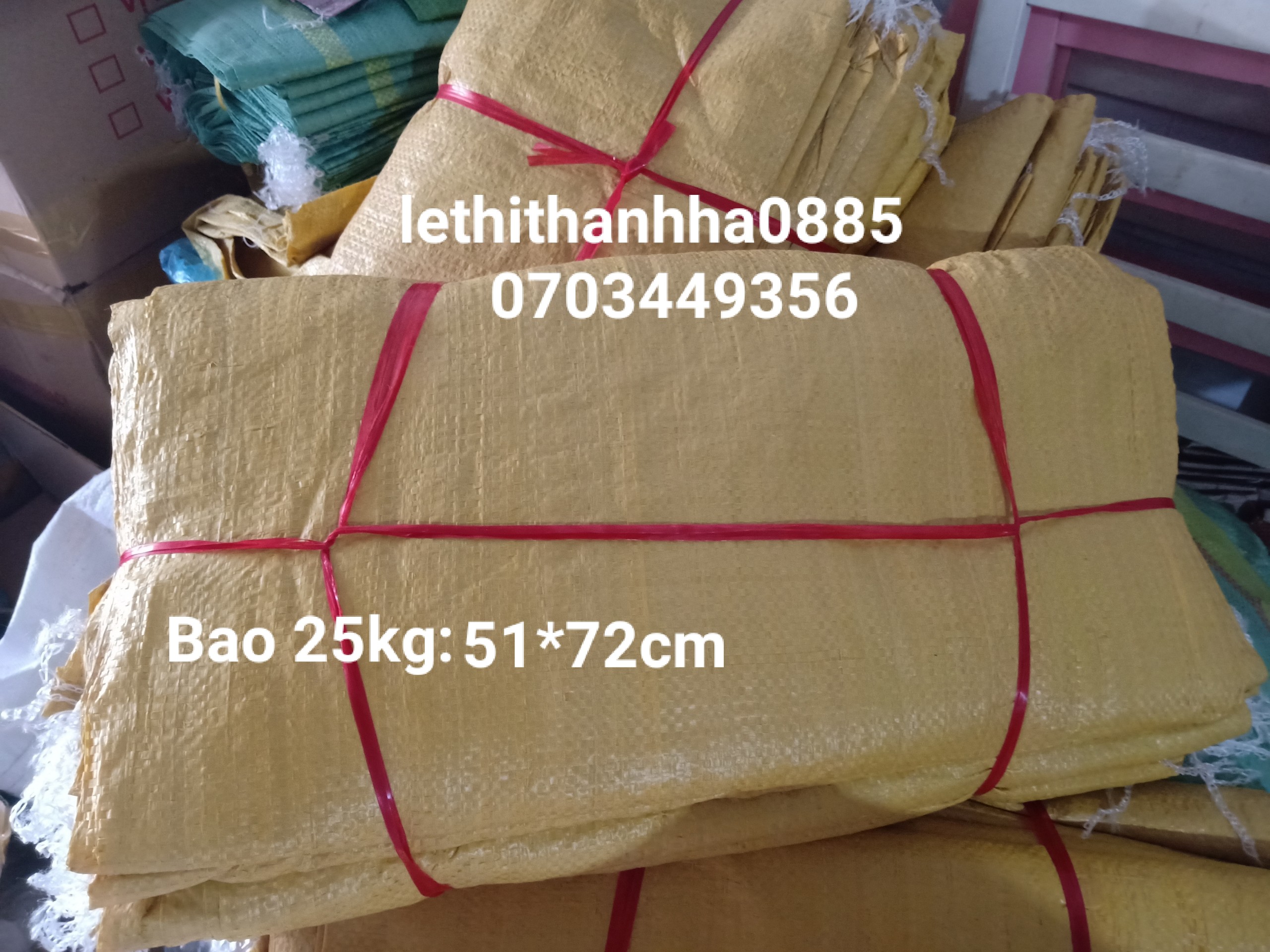 Bao pp đựng gạo 25kg