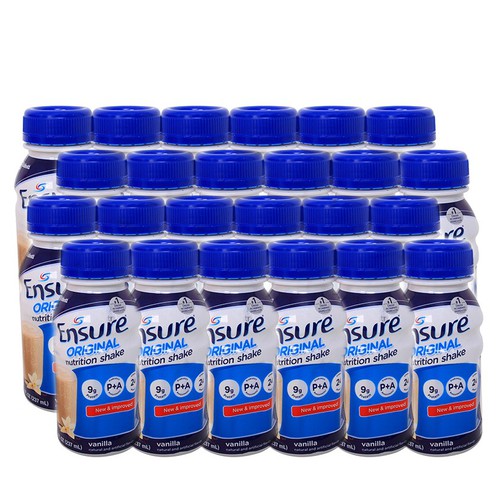 Thùng 24 CHAI SỮA ENSURE HƯƠNG VANI 237ML-Date mới nhất Cam kết CHÍNH HÃNG