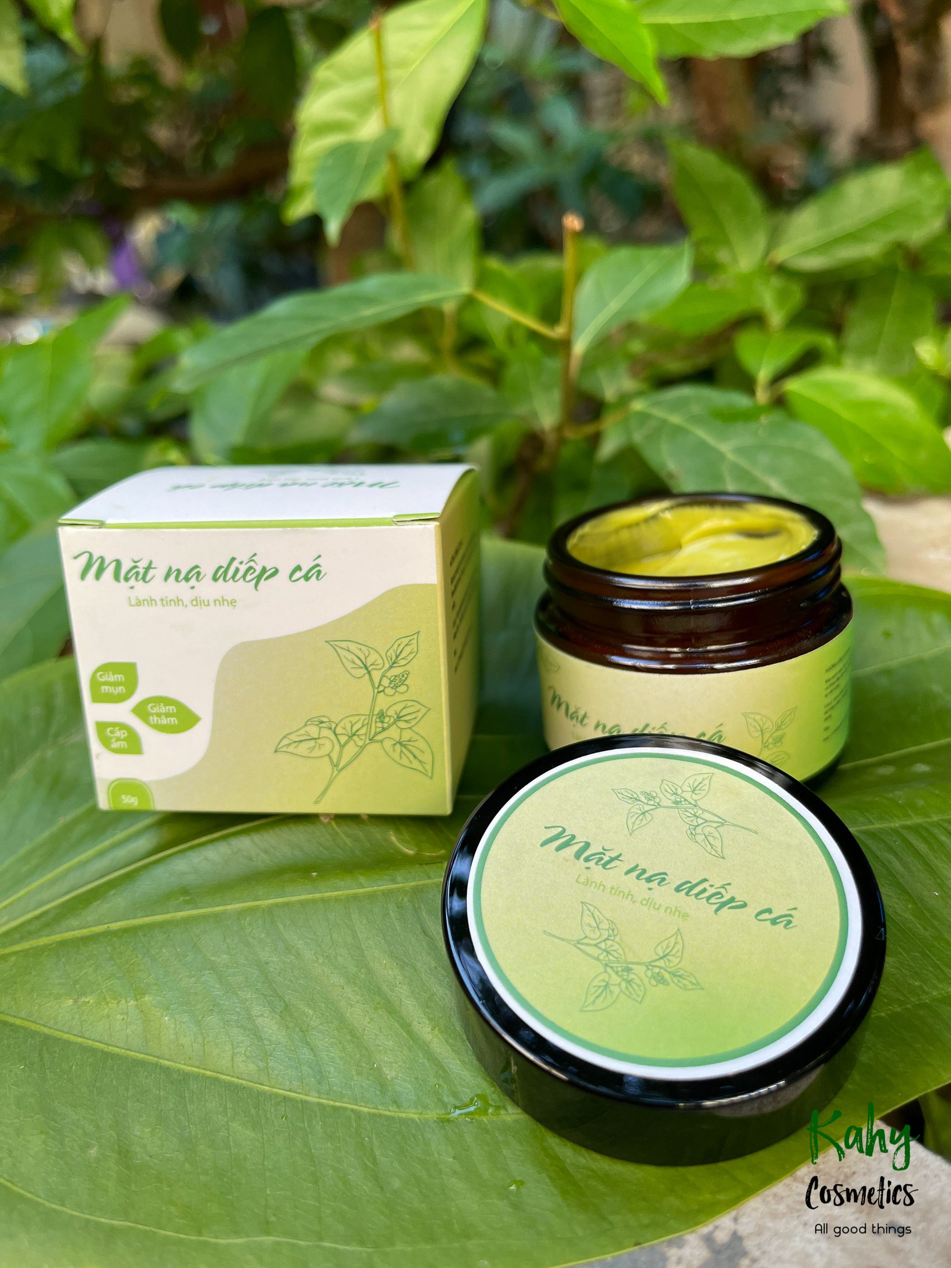 Mặt nạ dưỡng da diếp cá; Mặt nạ diếp cá giảm mụn, thải độc, giảm sưng, đỏ làm mát dịu da nhanh chóng