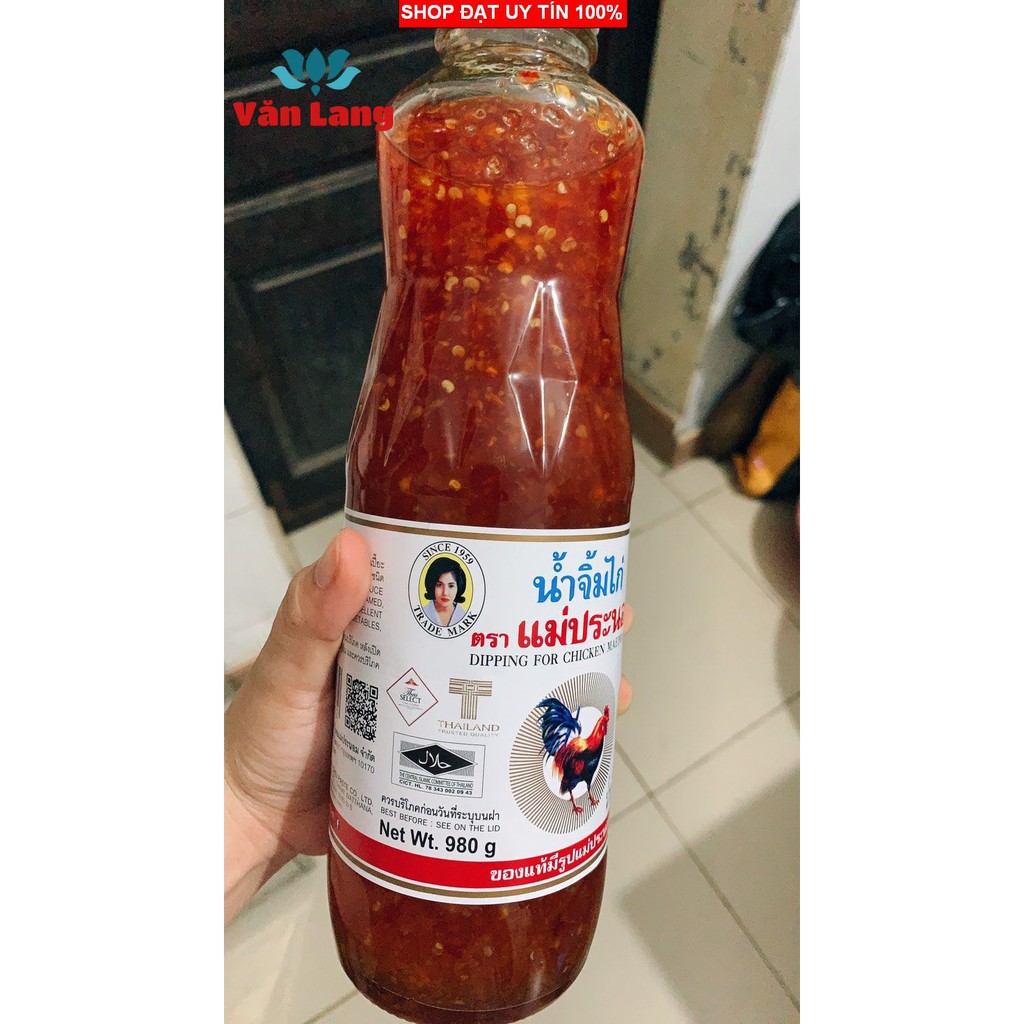 - Sốt chua ngọt Thái Lan - sốt ớt chua ngọt chấm gà 980g