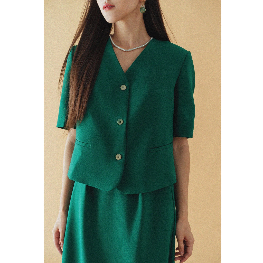 Set vest nữ kiều thư 3 màu - đing đang