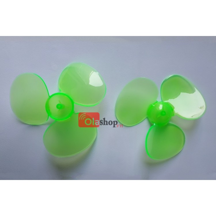 2 cánh quạt mini 3 cánh 90mm trục 2mm
