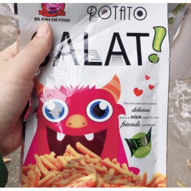 3 gói bim bim salat