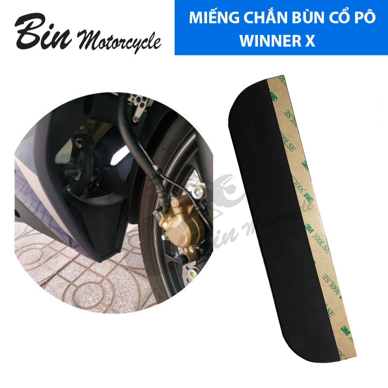 [HCM]MIẾNG DÁN KEO 3M CHẮN BÙN CỔ PÔ WINNER X RẺ VÀ HIỆU QUẢ - Bin Motorcycle