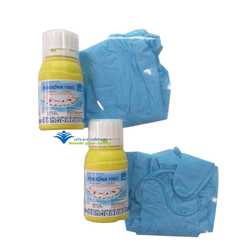 [HCM]Combo 2 chai Dung dịch diệt côn trùng FENDONA 10SC 50ml tặng bao tay