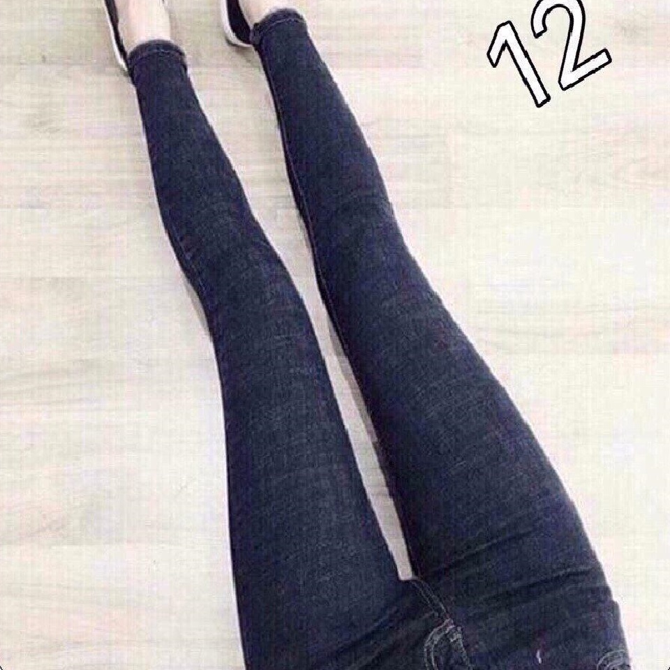 Quần Jean Nữ 03X XANH BỐ (Có Size Đại) - Quần Jeans Nữ Lưng Cao Co Giãn Tốt - Quần Bò Nữ Kiểu Dáng Basic - 260301