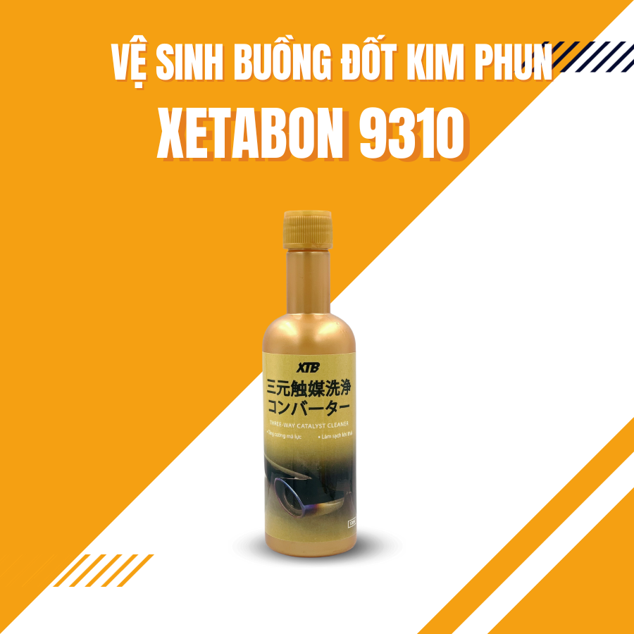 Dung dịch vệ sinh buồng đốt kim phun bầu khí thải ô tô Xetabon 9310 dung tích 150ml bảo vệ tuổi thọ cho xe ô tô