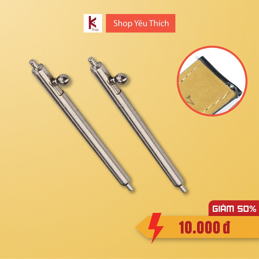 Combo 2 chốt thông minh dành cho dây đồng hồ - 18mm 20mm 22mm 24mm 26mm
