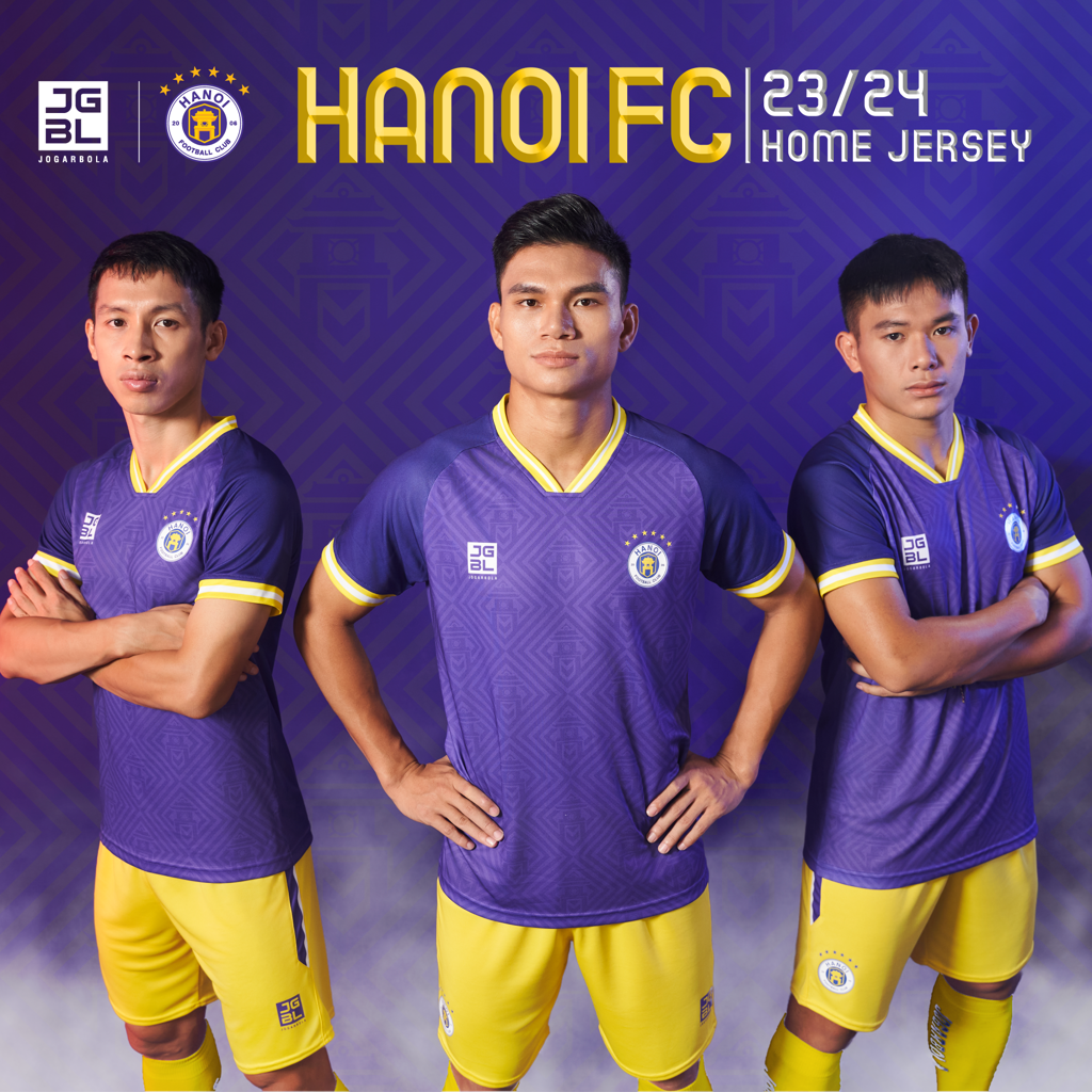 Áo thi đấu clb hà nội v-league 23/24