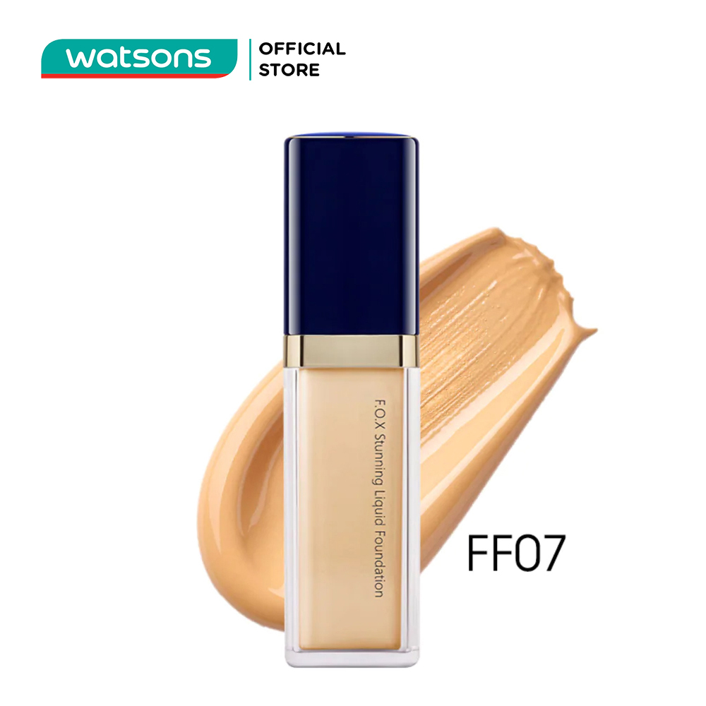 Kem nền f.o.x stunning liquid foundation spf 30++ dưỡng ẩm làm sáng da 30ml