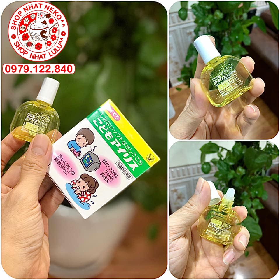 Nước nhỏ mắt trẻ em taisho iris nội địa nhật 14ml