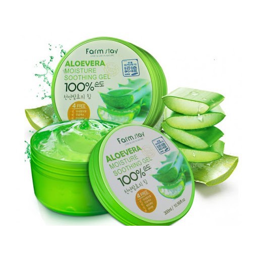 Gel Nha Đam dưỡng da 100% - Aloevera moisture soothing gel 100%