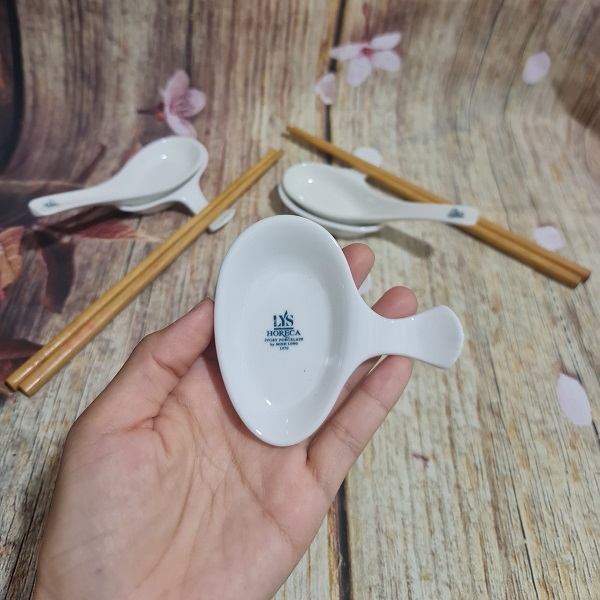 Gác muỗng, gác đũa sứ minh long - gác muỗng, gác đũa