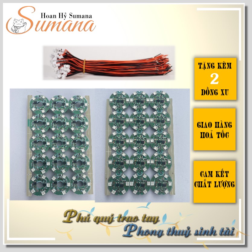 Mạch điện đèn thờ đổi màu mạch đèn thờ bóng đèn thờ hàng siêu sáng - tặng dây nối