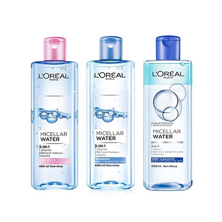 Nước tẩy trang loreal - l'oreal paris 3-in-1 micellar water 400ml