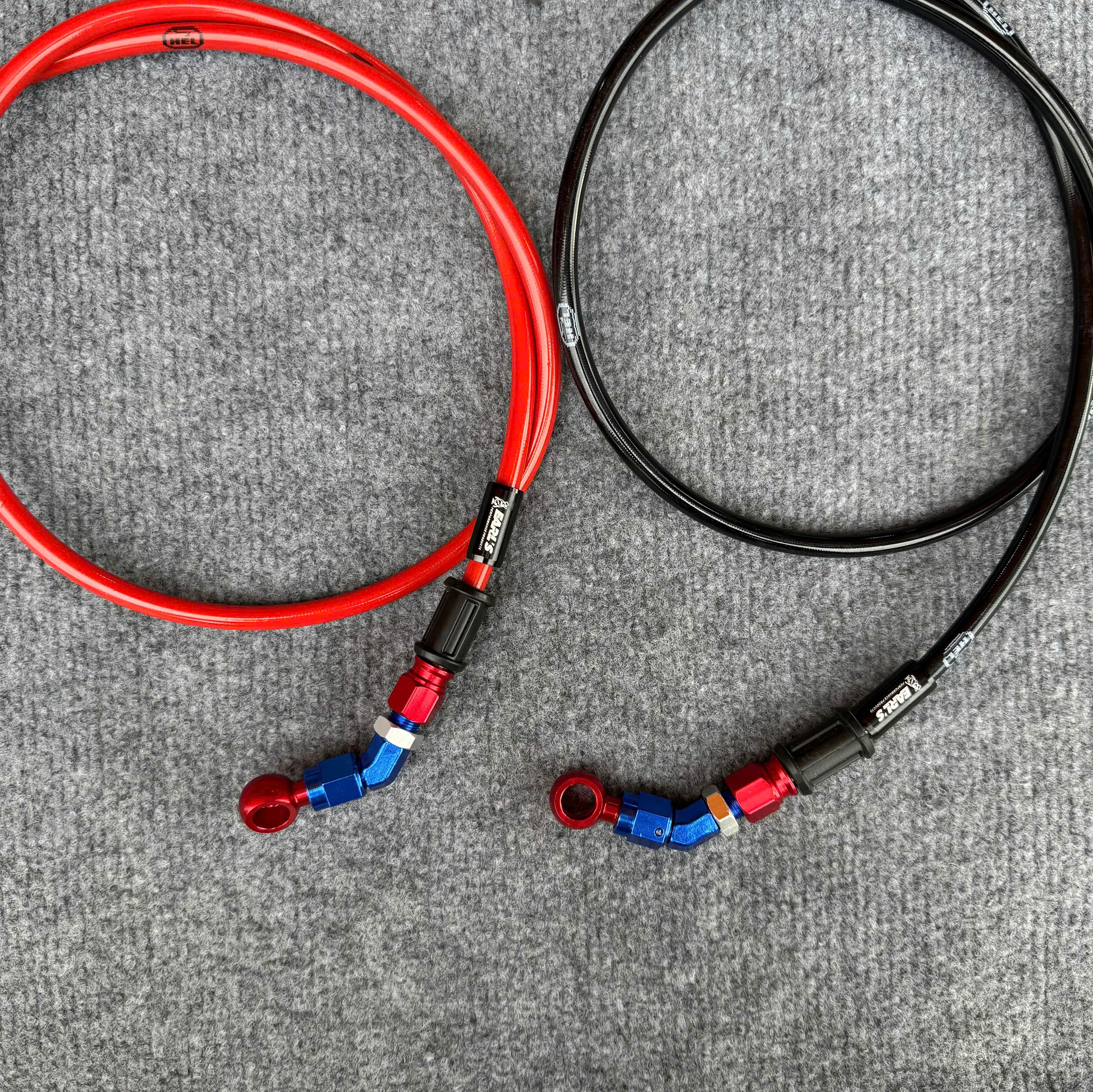  Dây đâu hell bấm đầu Earl nhôm cnc lắp đặt nhiều dòng xe 