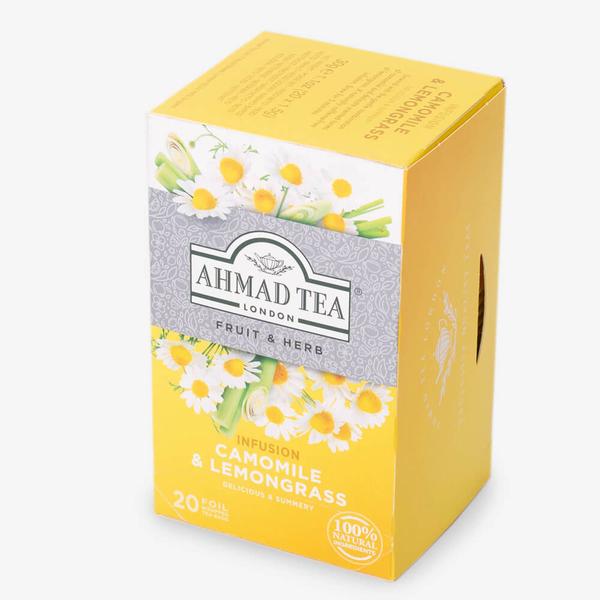 TRÀ AHMAD ANH QUỐC - CÚC (30g) - Camomile & Lemongrass - Giúp bạn giải độc, làm đẹp da và cải thiện sự mất ngủ