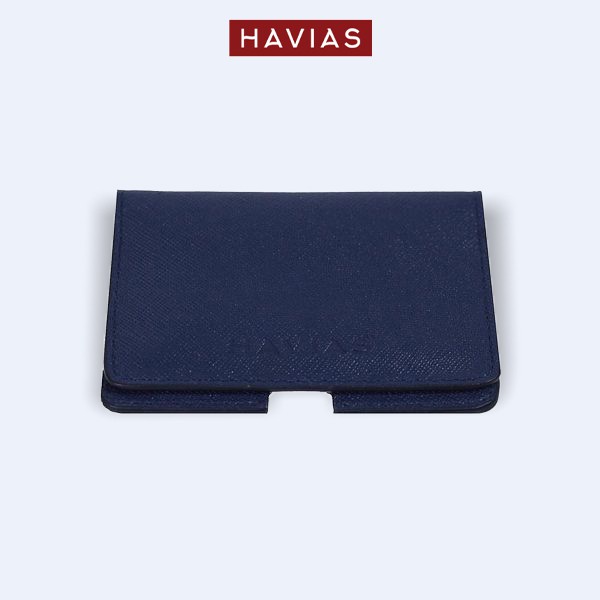 HARP HAVIAS ví mini đựng tiền thiết kế sang trọng da bò Saffiano 100% nhập khẩu
