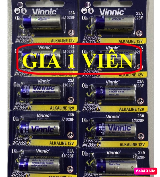 Pin vinnic l1028f 23a 12v