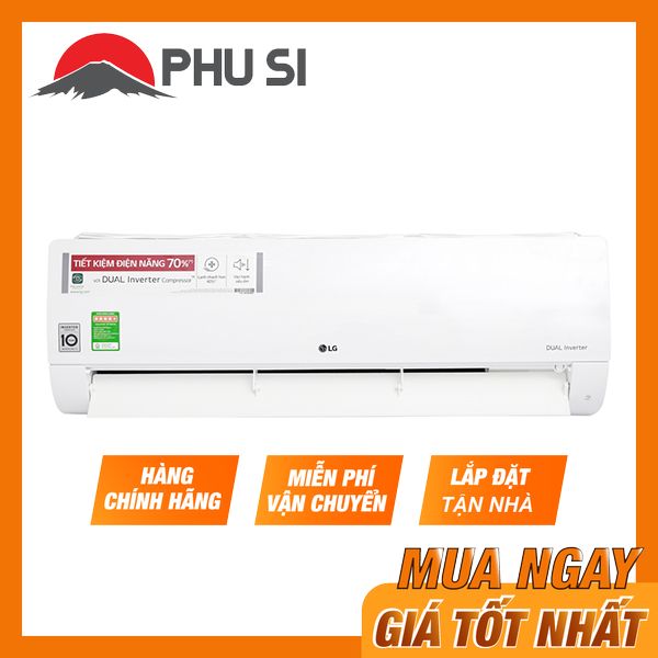 ✅TRẢ GÓP 0% - BẢO HÀNH 2 NĂM - Máy lạnh LG wifi inverter 1.5HP V13API