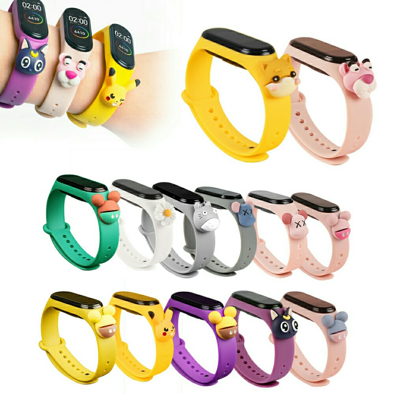 [HCM]Đồng hồ trẻ em ZGO Disney chống nước đồng hồ thông minh hình thú thiết kế hiện đại chất liệu an toàn