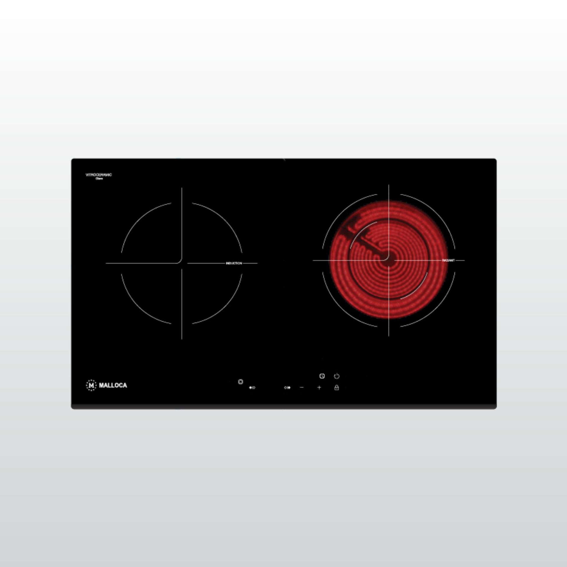 Bếp điện từ Malloca - 1 từ 1 hồng ngoại MH-7311 IR - Kính Ceramic chịu lực chịu nhiệt - 9 mức công suất nấu tiện lợi nhanh chóng - Bảo Hành 3 năm - Hàng Chính Hãng
