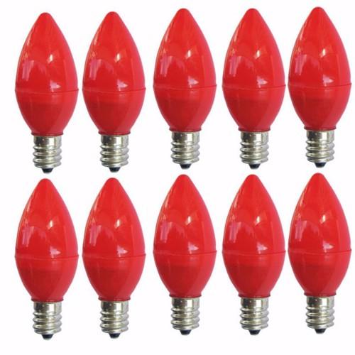 Bộ 10 bóng đèn led quả nhót cho đèn thờ