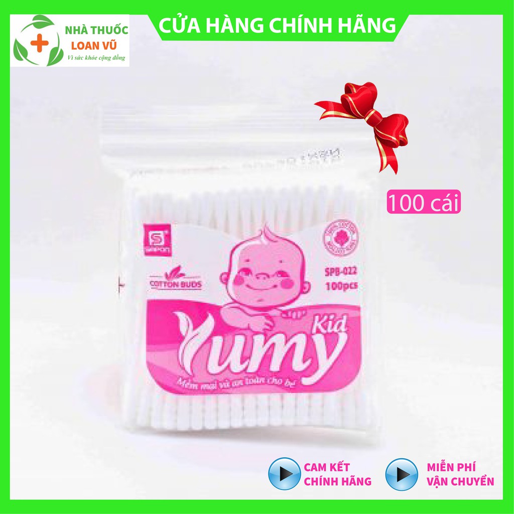 Tăm bông Yumy trẻ em