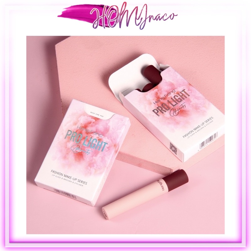 [son kem, mascara, kẻ mắt nước eyeliner] set 4 món