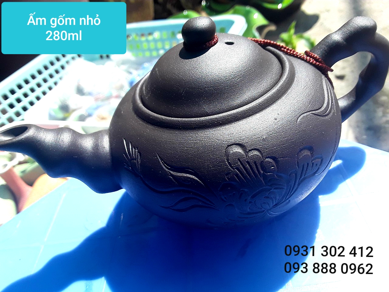 [HCM]Ấm Trà Gốm hoặc 6 Chén uống Trà Gốm Bát Tràng