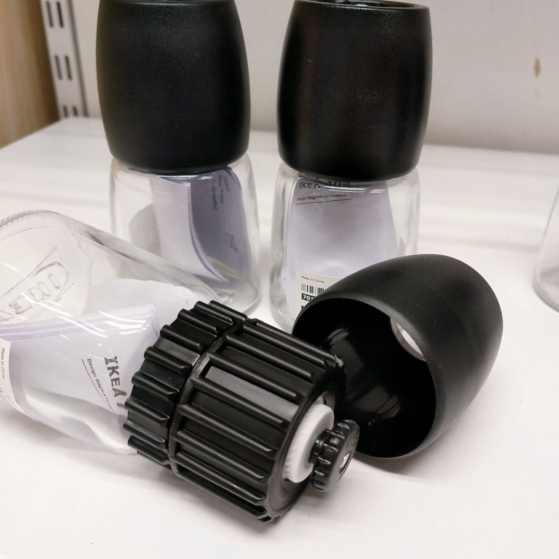 Lọ Xay Tiêu Cối Xay Tiêu IKEA Chính Hãng Xay Tiêu Thủ Công Máy Xay Tiêu Tiện Lợi