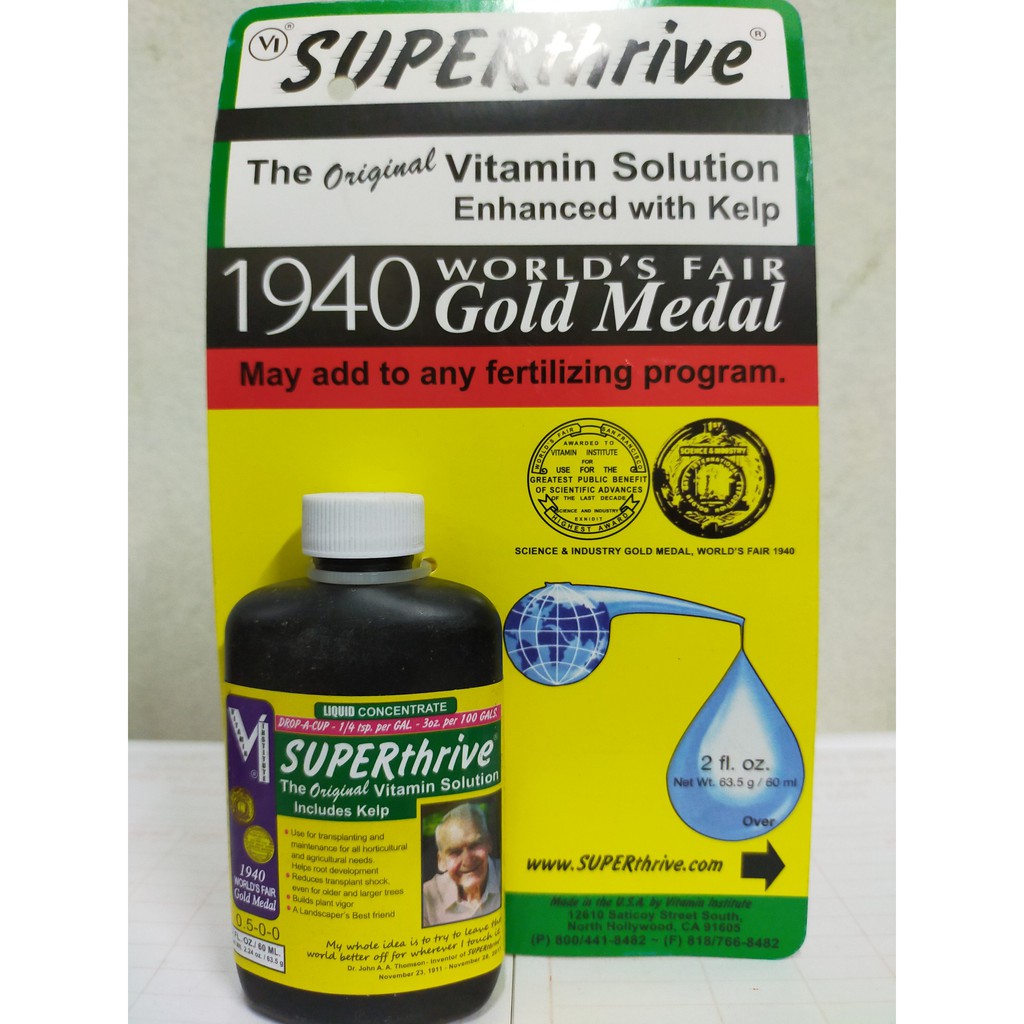 Superthrive nhập Mỹ - Siêu  kích thích tăng trưởng cây trồng - An toàn, hiệu quả sau 1-2 lần sử dụng