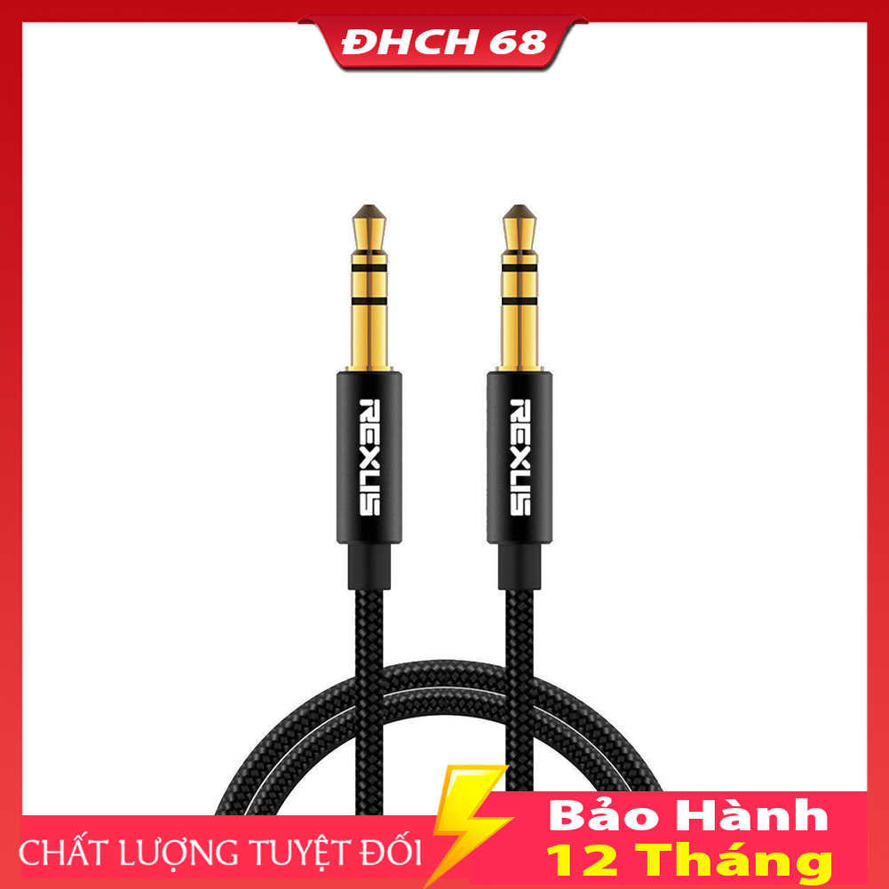 Jack 2 đầu 3.5 dài 1 mét chất lượng cao 4 khấc Bảo Hành 12 Tháng