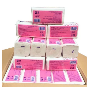 Combo 10 gói giấy rút lụa hàng không 300 tờ 3 lớp